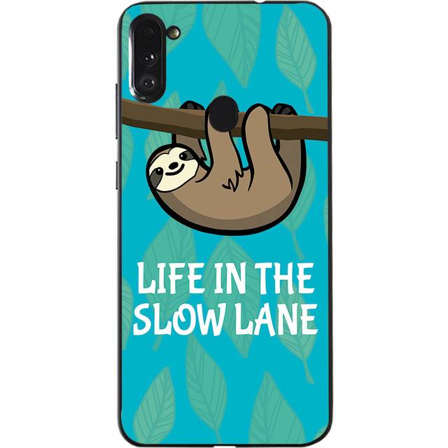 MightySkins SAGA11-Slow Sloth Skin Compatible with Samsung Galaxy A11 - Slow Sloth