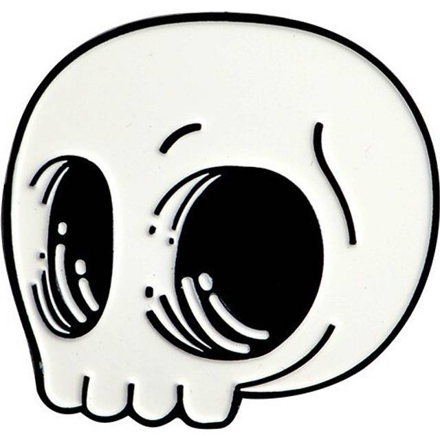 (XZ291) Eyecatching Geometric Alloy Skull Brooch Collection Designed For Unisex Wearers