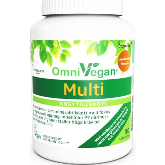 OmniVegan Multi 90 tabletter