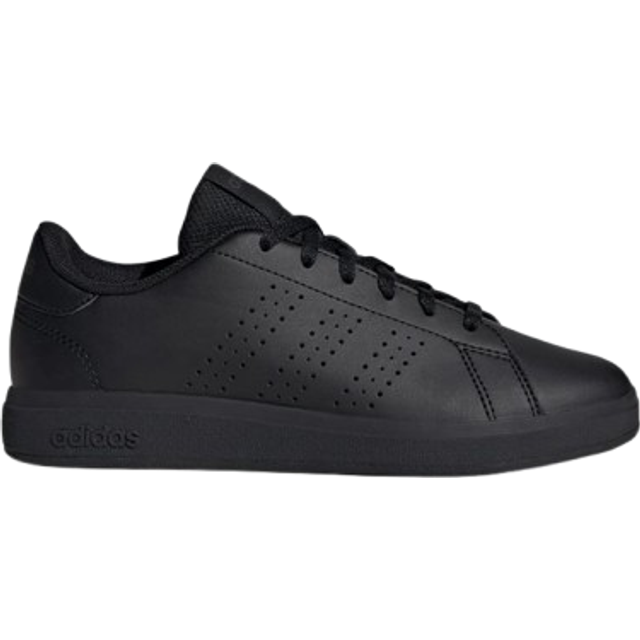 adidas Unisex Kids Advantage Base 2.0 skor junior tennis, Core svart kärna svart grå sex, 39 1/3 EU