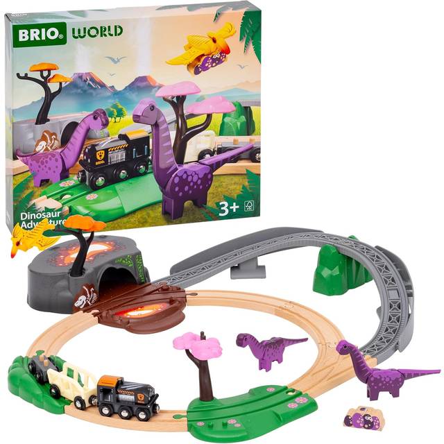 BRIO Train Set Dinosaur Adventure Set 63609400