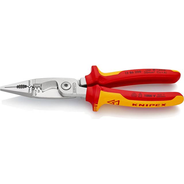 Knipex 13 86 200 SB VDE Multifunctional Installation Pliers 200mm