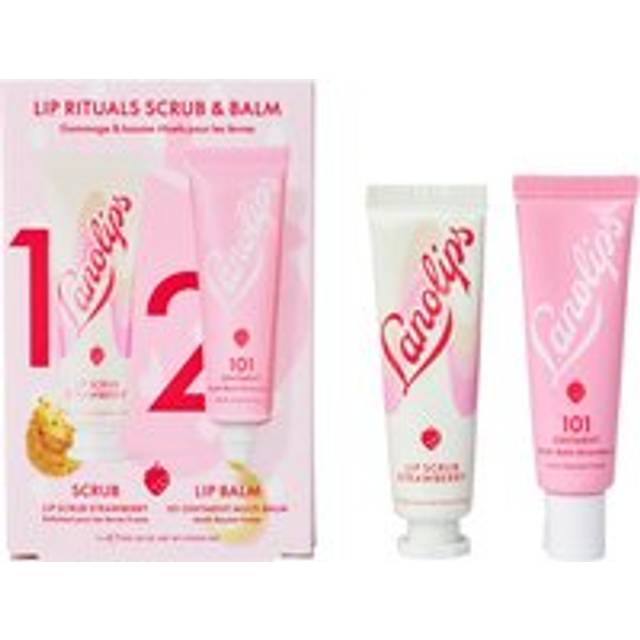 Lanolips Lip Rituals Scrub and Balm Strawberry