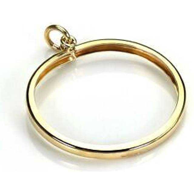 9ct gold half sovereign holder pendant / pendants