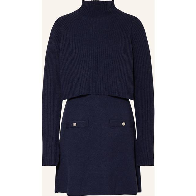 Roquette Two-in-One Knit Dress - Navy - 36 FR (4 US)