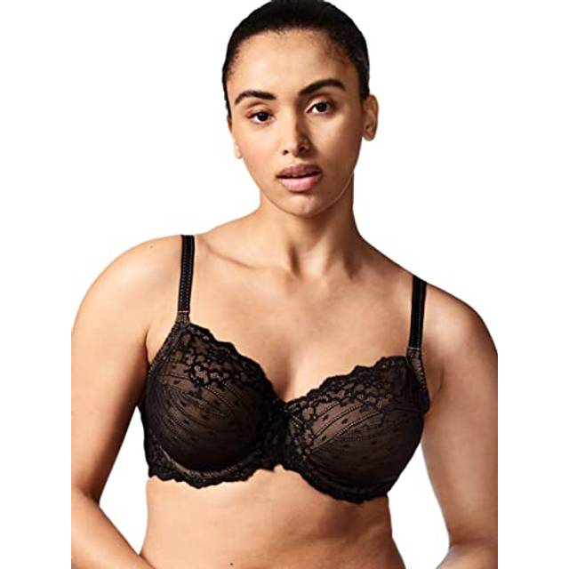 Rive Gauche Underwire Bra - BLACK - 36H EU (365D US)