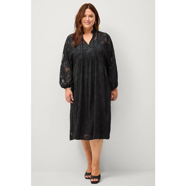 Ellos Plus collection - Klänning Angelica - Svart