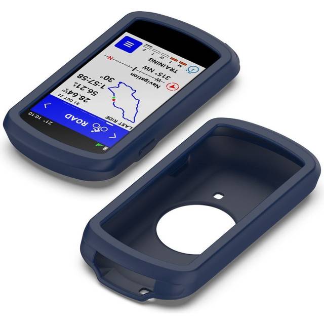 Garmin Edge 1040 Silikon Fodral - Mörkblå