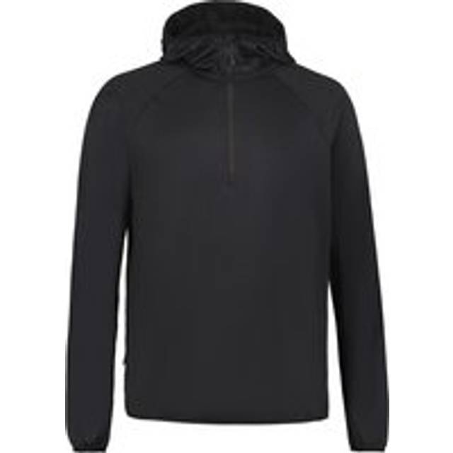 Sports hoodie with half zip Rukka Meilan - Noir