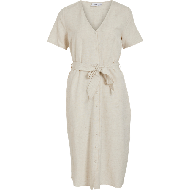 Short Sleeved Midi Dress