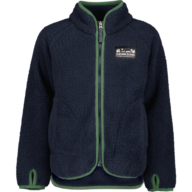 Didriksons GIBBS KIDS FULLZIP 2, Navy Gibbs Fullzip Barnjacka Navy 80 cm  Marinblå  80 cm  Unisex
