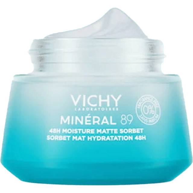 Vichy mineral 89 48h moisture matte sorbet non-greasy fragnance-free 50ml