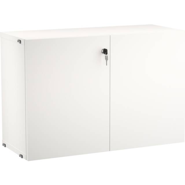 String Cabinet With Lock, White