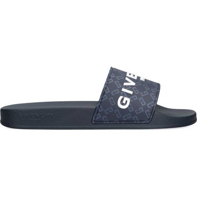 Givenchy Logo Slides - Navy - 40