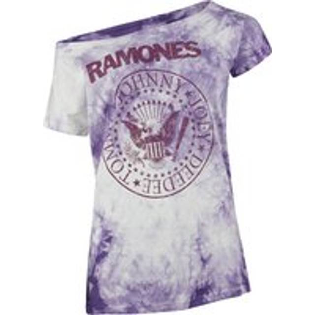 Ramones T-shirt - Crest - S XXL - för Dam - syrénlila