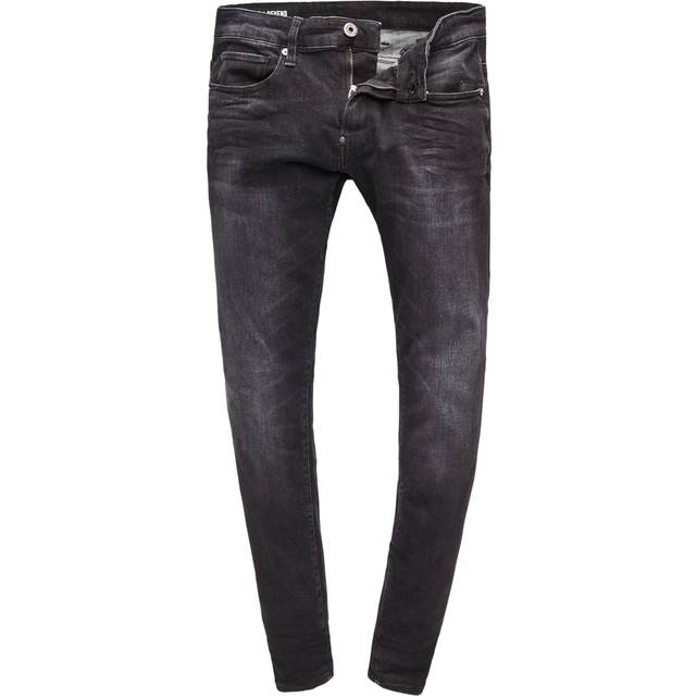 G-STAR RAW Revend Skinny Jeans herr Jeans, Svart (Pitch Black B964-a810), 32W / 36L