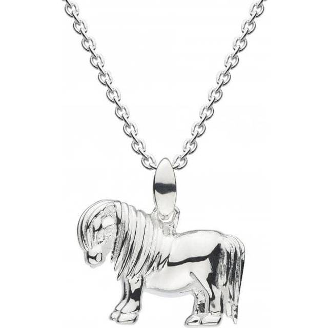 Dew Sterling Silver Dinky Shetland Pony Pendant 9469HP024