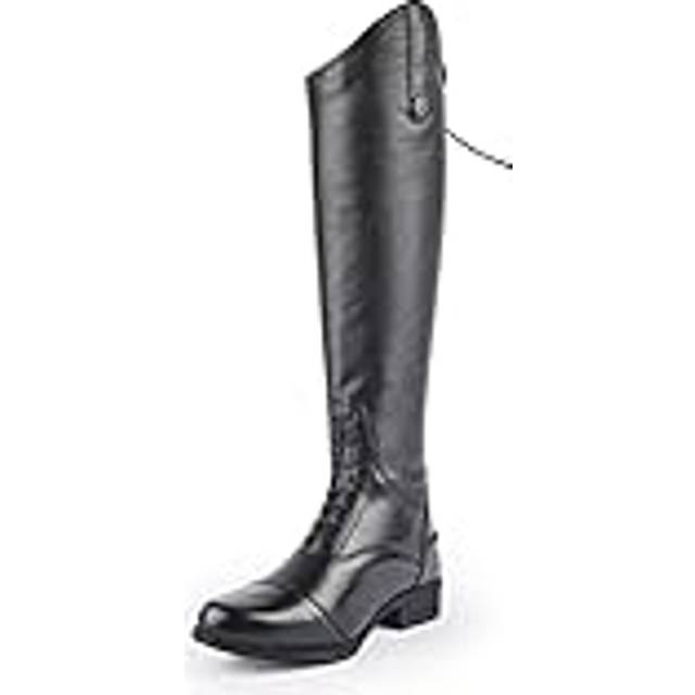 Shires Moretta Gianna Adults Leather Riding Boots - Black Size: Adults