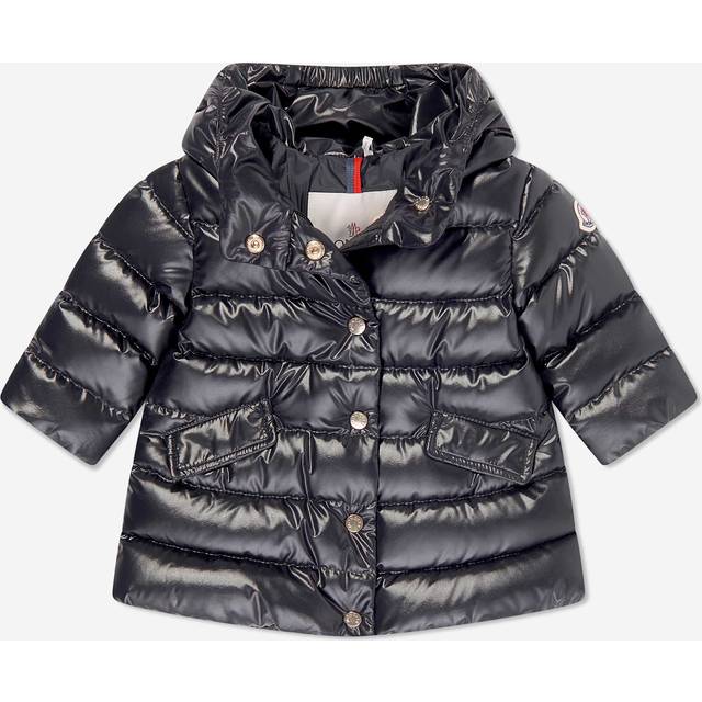 Moncler Enfant Girls Blue Ibida Puffer Coat - 12-18 month