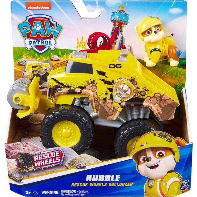Paw Patrol Rescue Wheels Bulldozer Rubble Vehicle