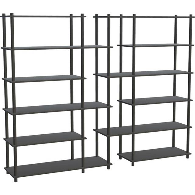 Woud - Elevate Shelving System - Hyllsystem - System 12 - L233,2 x D40 x H182,6 cm
