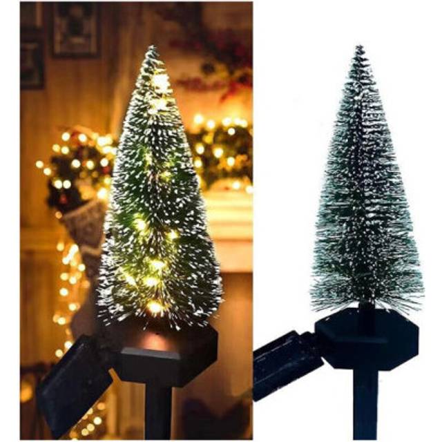 Solar Christmas Tree Path LED Lights Outdoor Yard Outside Garden Christmas Decorations