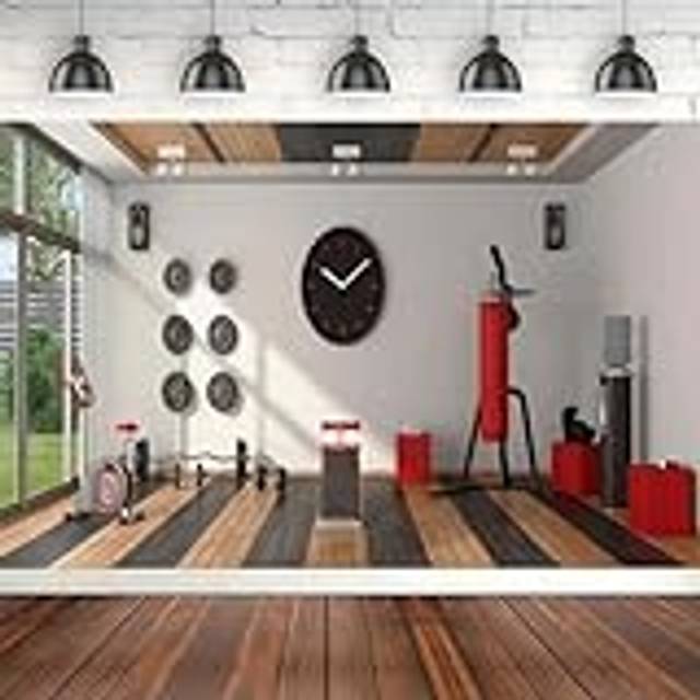 Fotografi bakgrund modern träning boxningssäck gym tema födelsedagsfest bakgrund hem gym banderoll affisch 240 cm x 180 cm