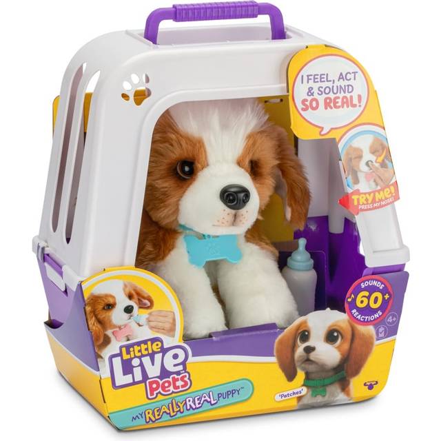 My Beagle Puppy - Älgleksaker - RIKTIGT RIKTIGT - LITTLE LEVANDE DJUR - Interaktiv valp med ljud och reaktioner