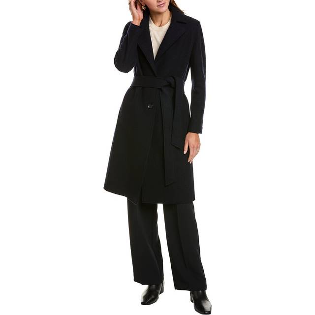 Cinzia Rocca Icons Long Wool Trench Coat