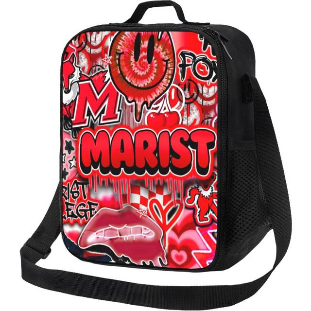 Kids Lunch Bag M @ R I $ T 2 . 0 Insulated Tote Box for Girls Boys Back to School