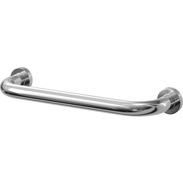 Wholesale Domestic Grabex Polished Stainless Steel 12" Grab Rail | Silver | 285mm x 90mm