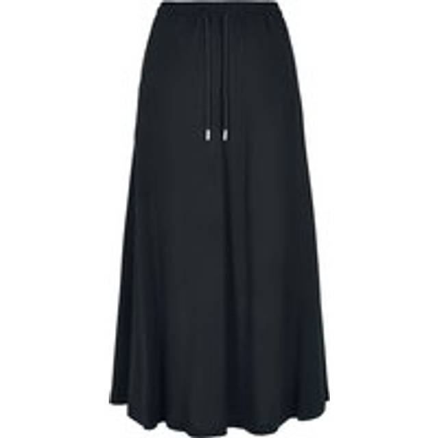 UC Ladies UC Viscose Midi Skirt Black / 5XL Kjol