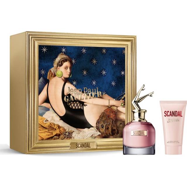 Jean Paul Gaultier Scandal Eau De Parfum Women's Perfume Gift Set Spray With Body Lotion 80ml