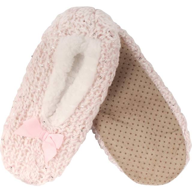 BambooMN Adult Women's Super Soft Warm Cozy Fuzzy Furry Slippers Non-S