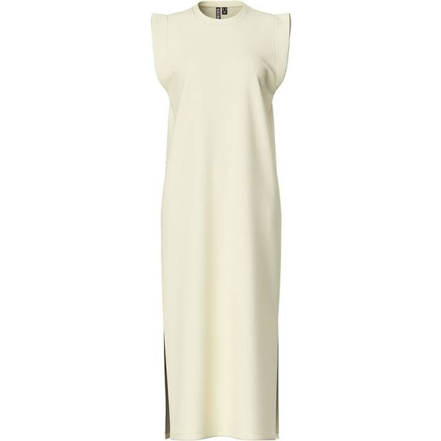 Sleeveless dress for women Pieces Chilli Summer - Blanc