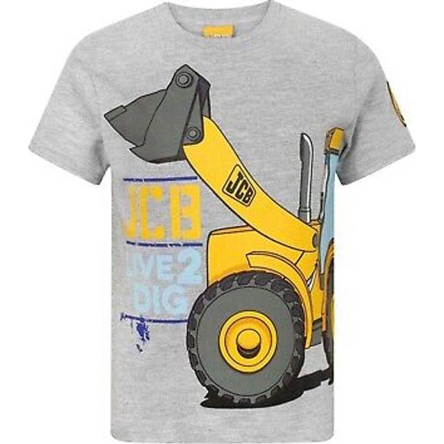 JCB Childrens/Kids Live 2 Dig Short-Sleeved T-Shirt