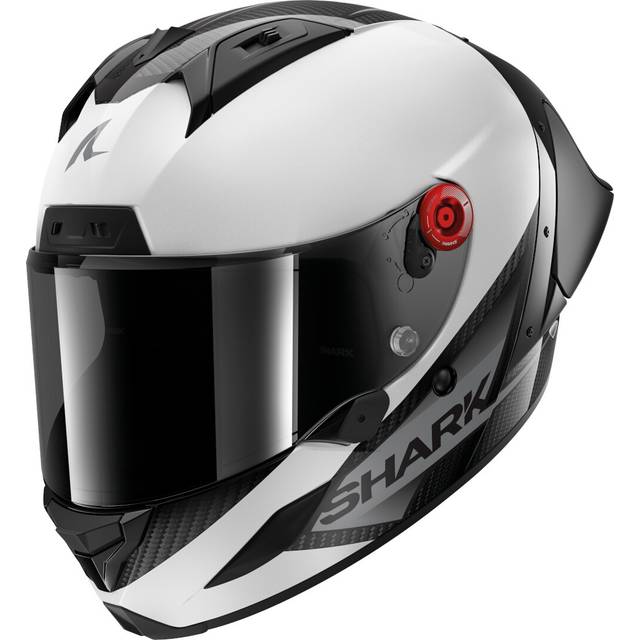 Shark Aeron-Gp Integralhjälm Vit-Svart