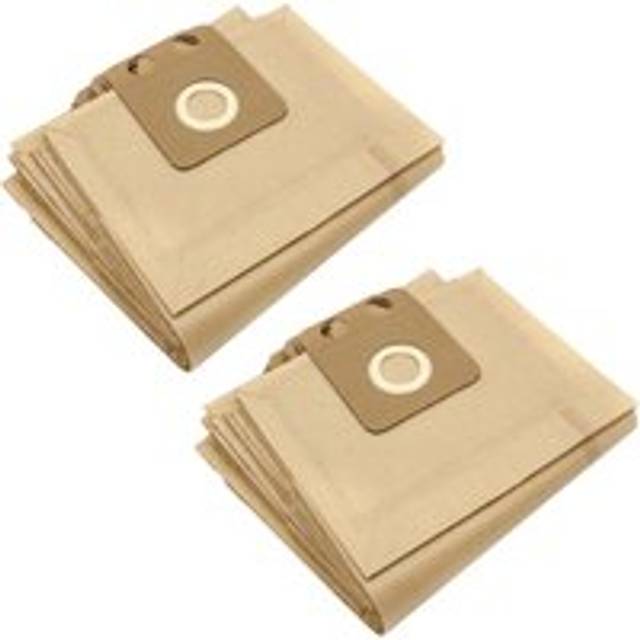 Vhbw - 20x Vacuum Cleaner Bag compatible with Nilfisk cdf 2000 Vacuum Cleaner, paper, 42 cm x 22 cm, Brown