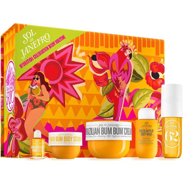 Sol de Janeiro Hydration Celebration Body Routine 90 ml + 90 ml + 75 g + 12 ml + 240 ml