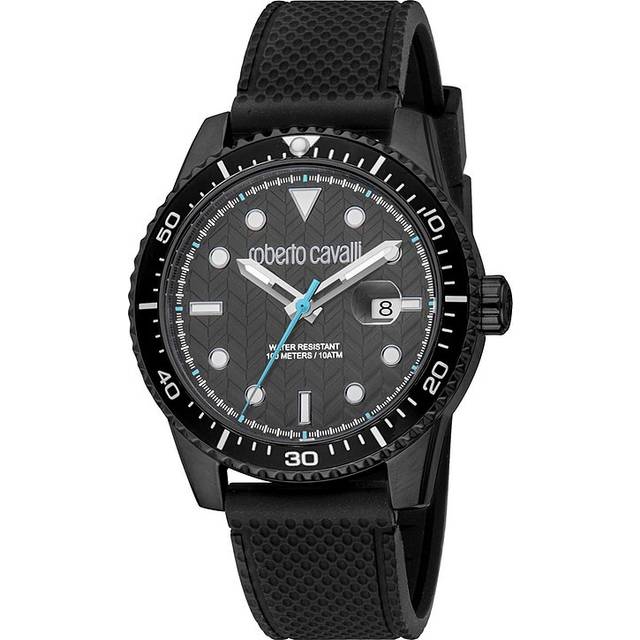 Roberto Cavalli Herrenuhr Uomo Trend II RC5G084P1045 - schwarz