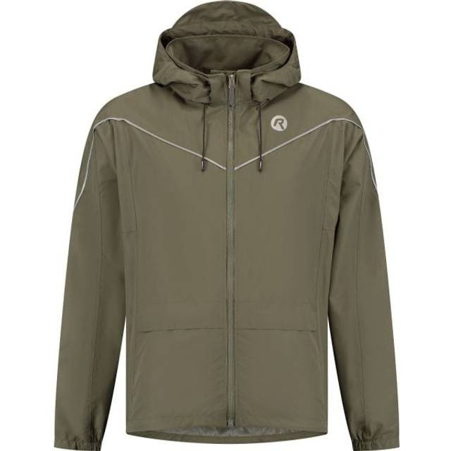 Rogelli Essential Commuter Unisex Regnjakke, Green, XXL