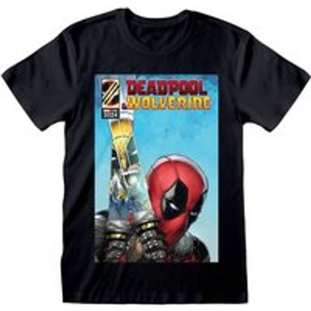 Deadpool - Marvel T-shirt - Deadpool & Wolverine - Deadpool Reflection - S XXL - för Herr - svart