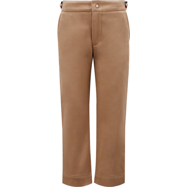 Moncler Enfant Boys Beige Cotton Trousers - 14 year
