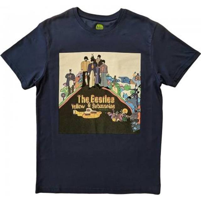 Yellow Submarine Cotton T-Shirt - Blue - XXL