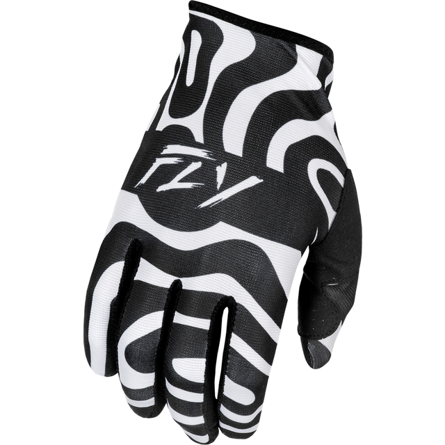 FLY Racing Lite MX Gloves White/BlackS (S)