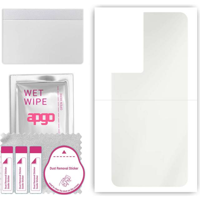 apgo MATTE Protective Skin Sticker for the back compatible with TCL 50 5G, Wrap Film, Hydrogel Film, Flexible, Soft TPU with positioning layer easy in