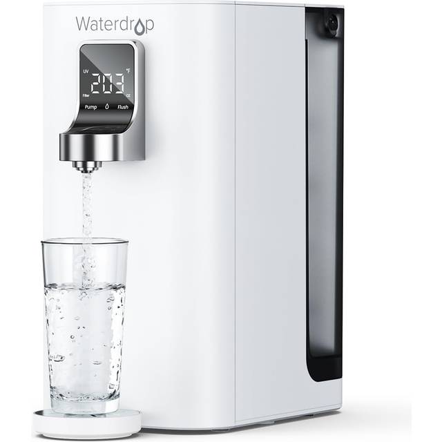 ?Instant Hot? Waterdrop K19-H Countertop Reverse Osmosis System  Reverse Osmosis Water Filter Countertop  3:1 Pure to Drain  4 Temperature Options Wat