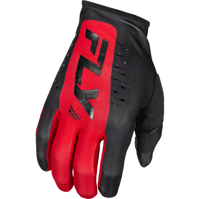 Fly Racing Crosshandsker Lite, Sort/Rød