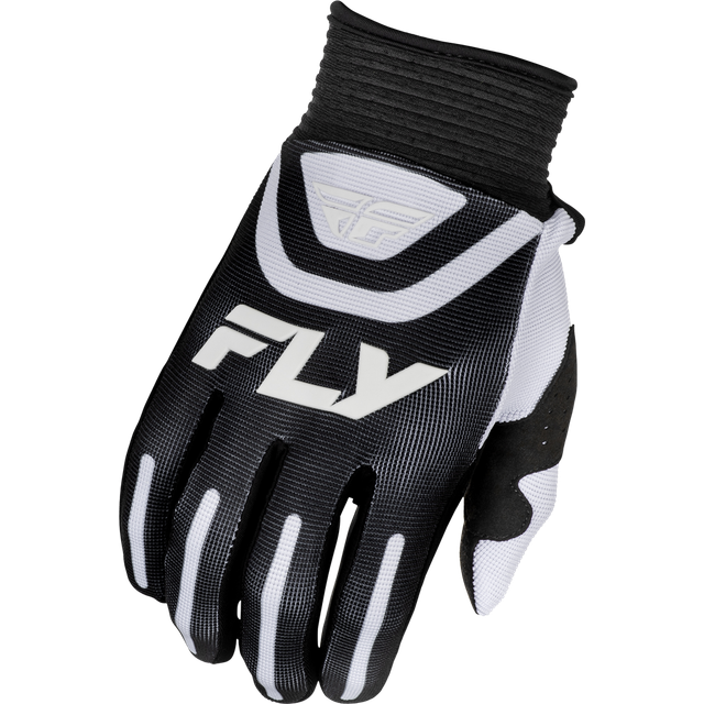 Fly Racing Crosshandsker F-16, Sort/Hvid