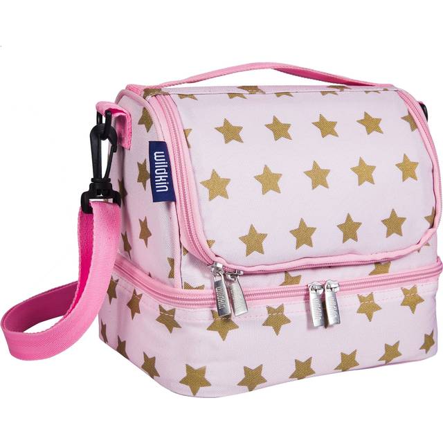 Wildkin Two Compartment Insulated Lunch Bag for Boys & Girls  Perfect Solution for Packing Hot or Cold Snacks for Kids' School and Travel  Ideal for L